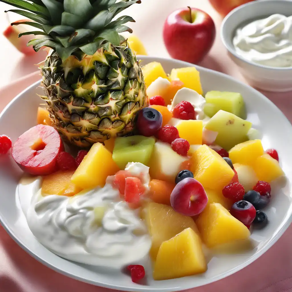 Fruit Salad with Yogurt