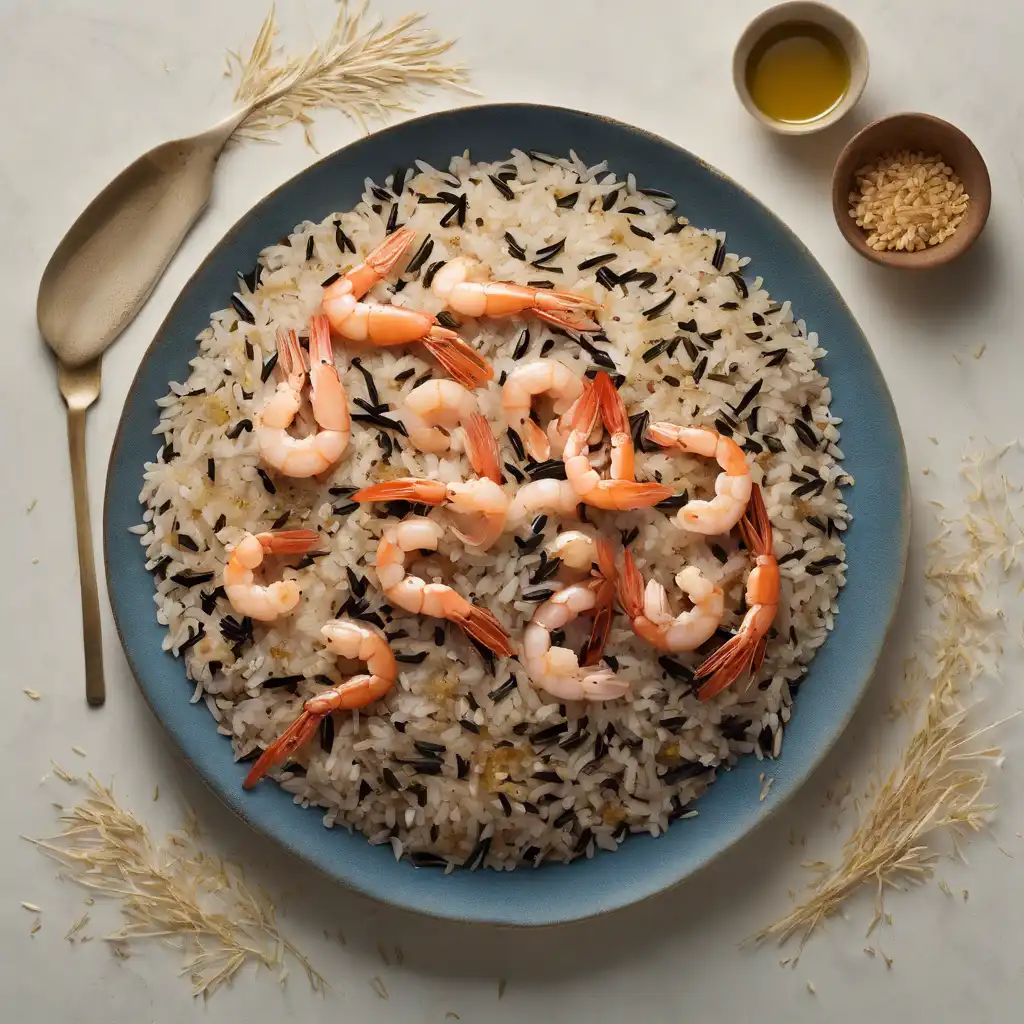 Wild Rice with Shrimp