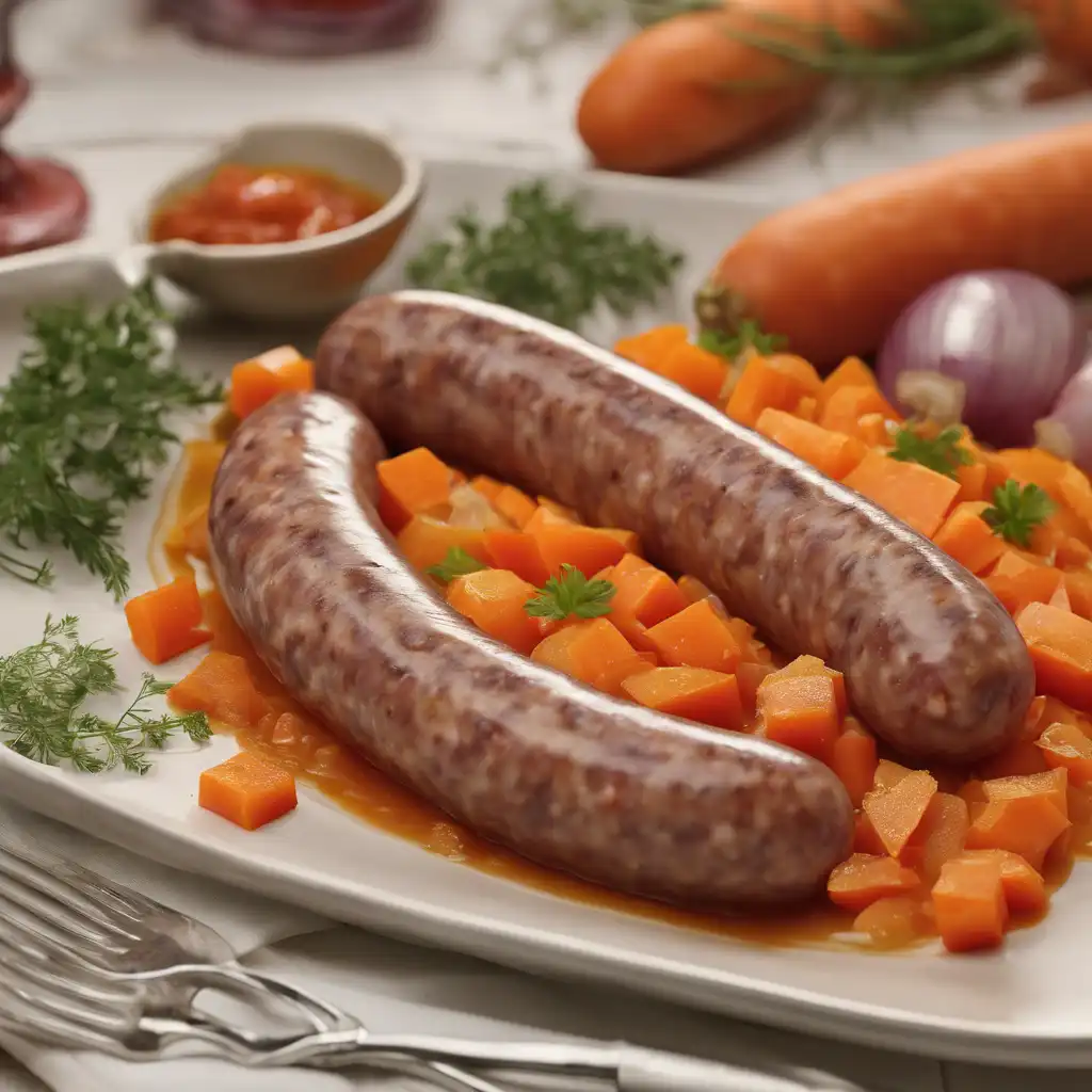 Sausage with Salsa and Carrot Recipe