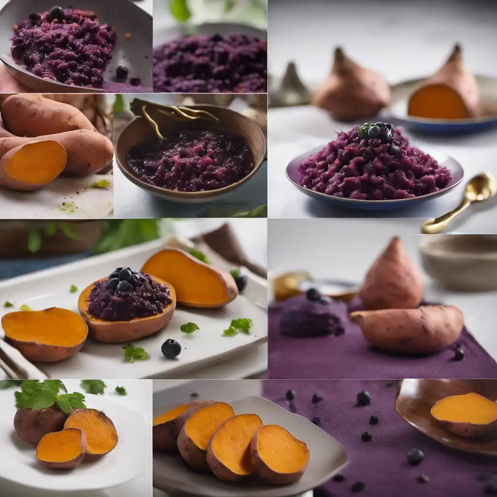 Sweet Potato with Acai and Chuchu