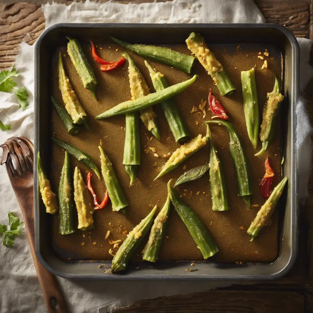 Okra in the Oven