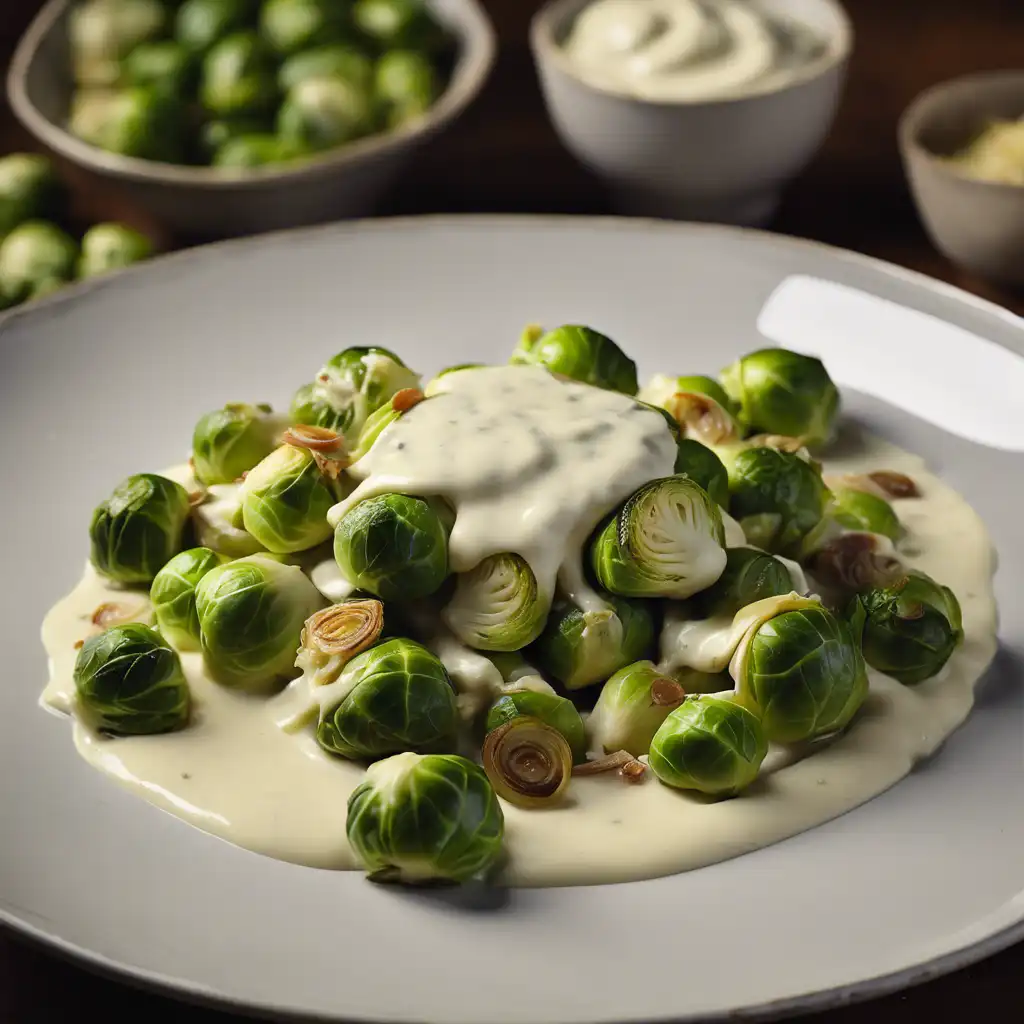 Brussels Sprouts with White Sauce