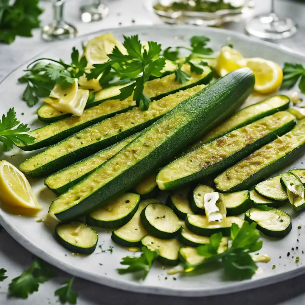 Zucchini with Parsley