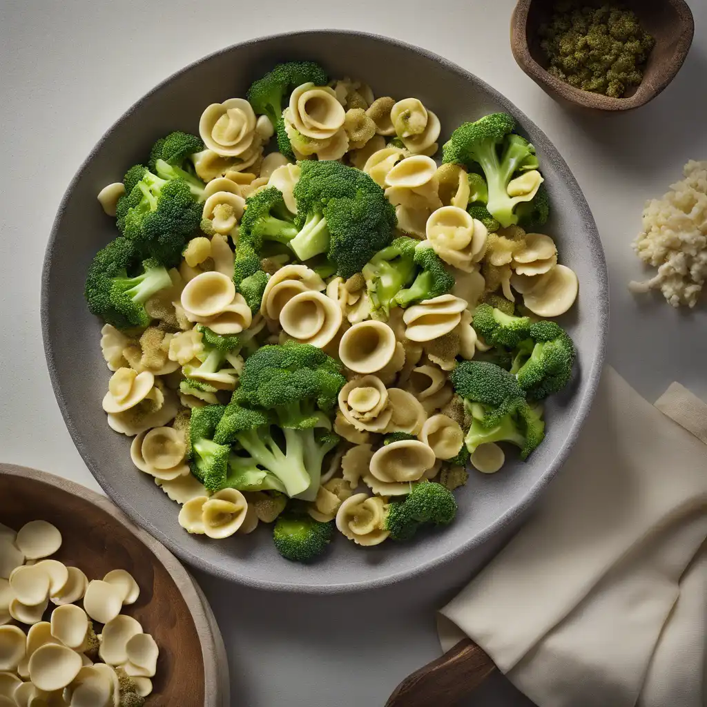 Broccoli and Cauliflower Orecchiette