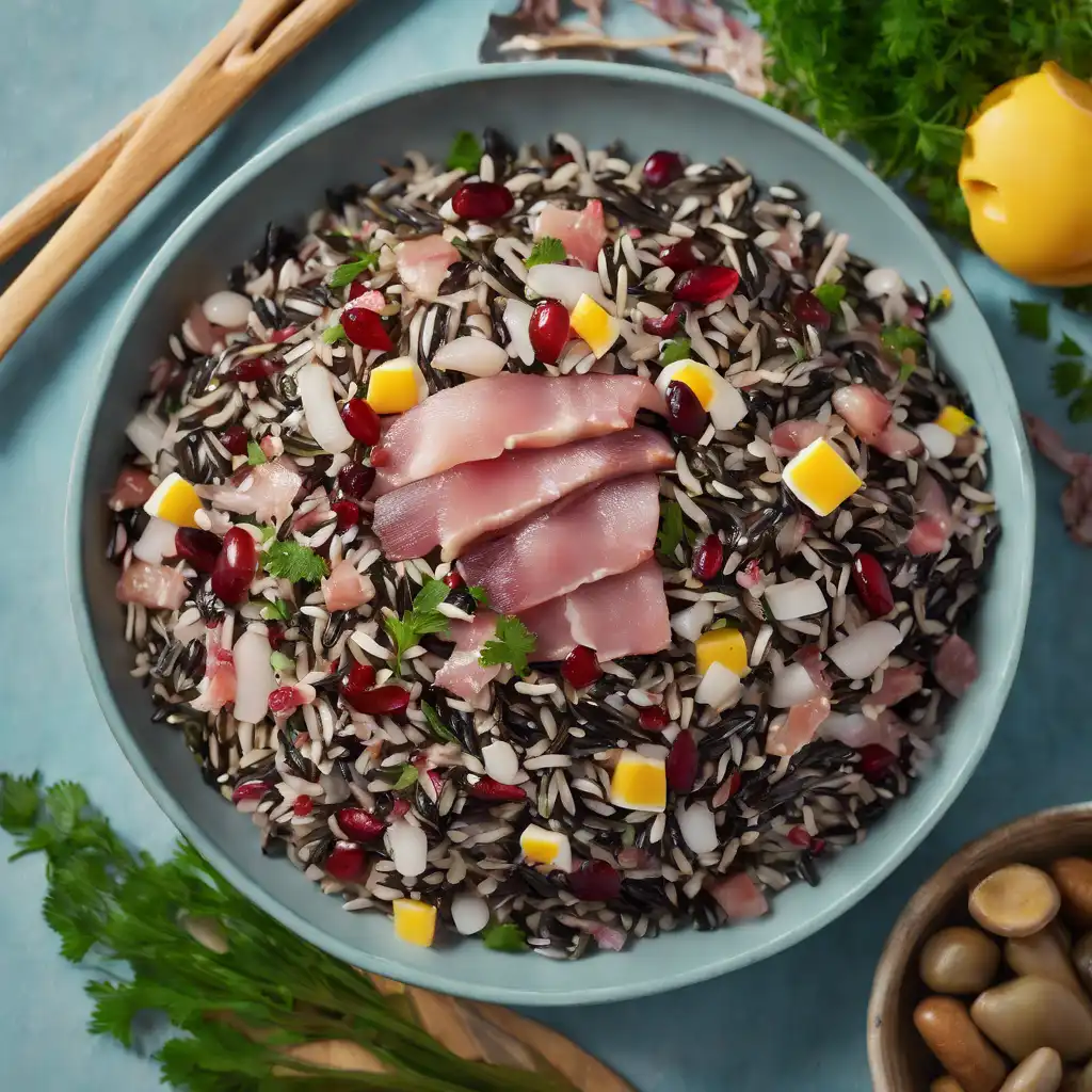 Wild Rice Salad with Salted Water