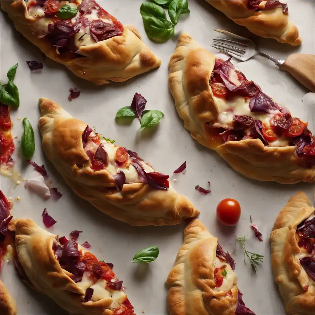 Tomato and Radicchio Calzone