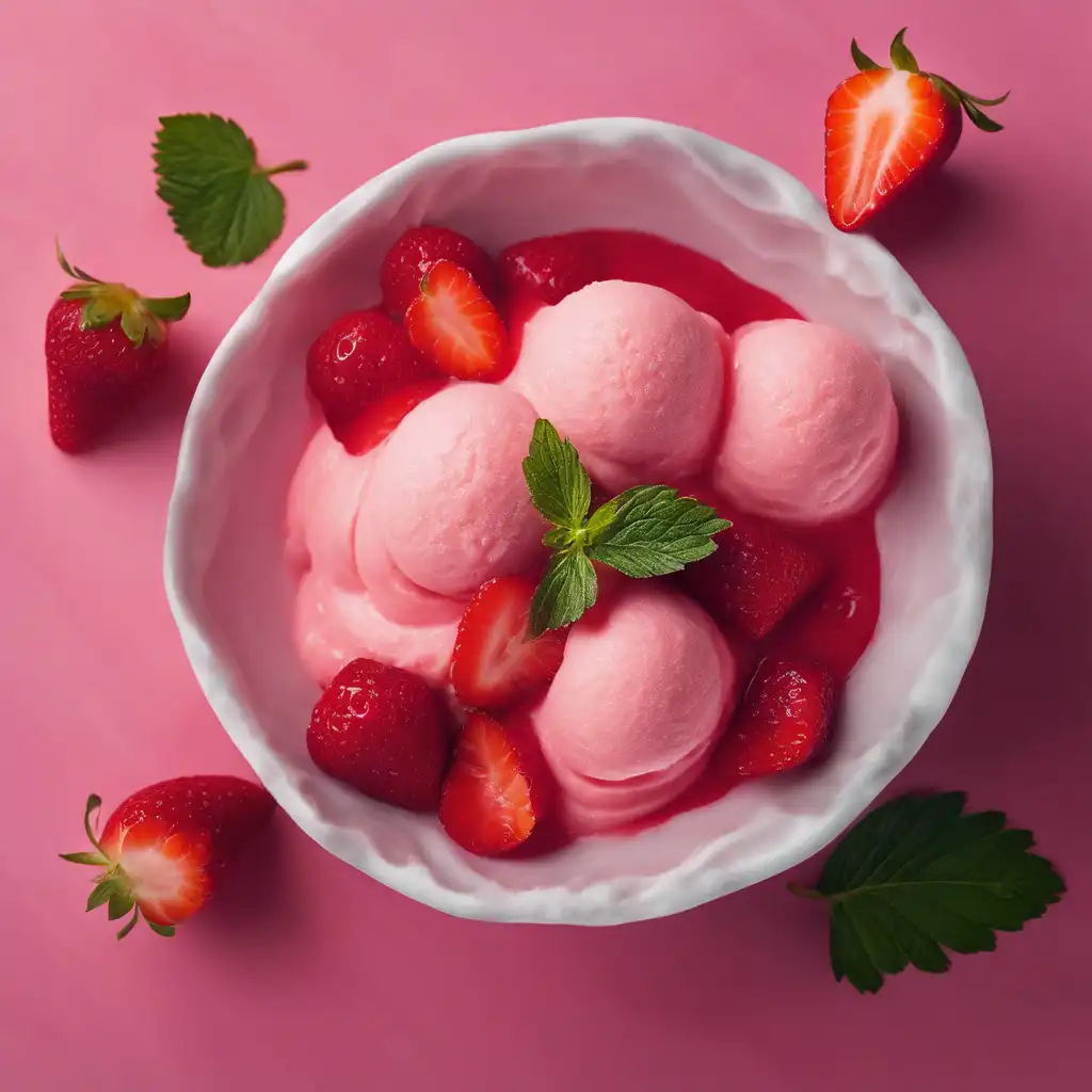 Strawberry Sorbet