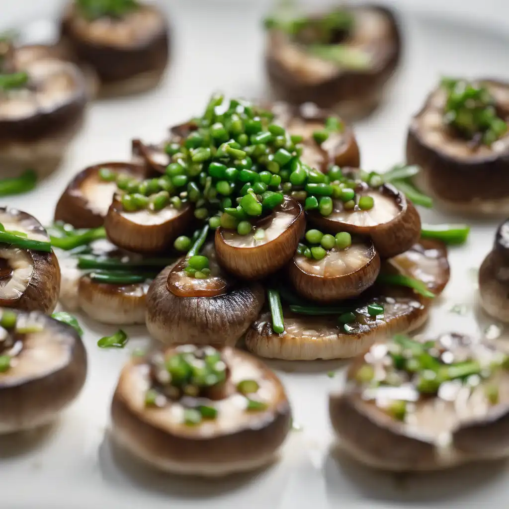 Sweet Shiitake Mushrooms with Scallions