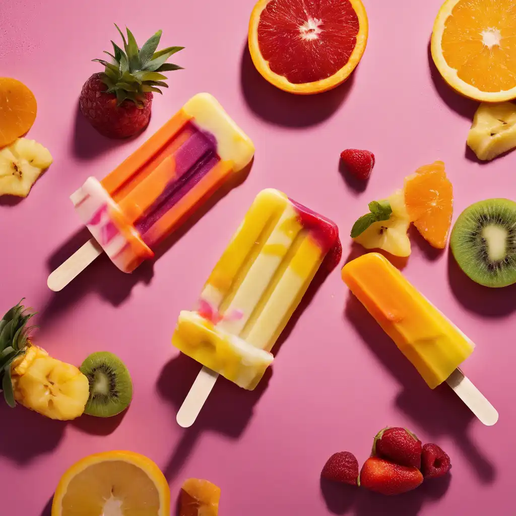 Five-Fruit Popsicle