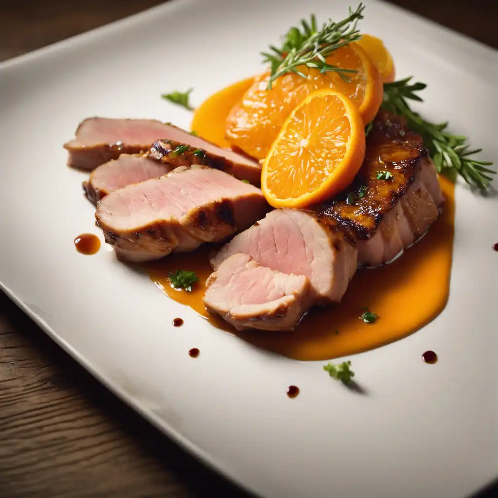 Pork Tenderloin with Orange