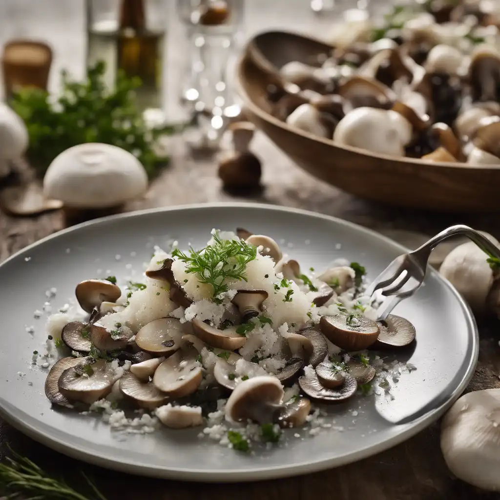 Mushroom and Salt Salad