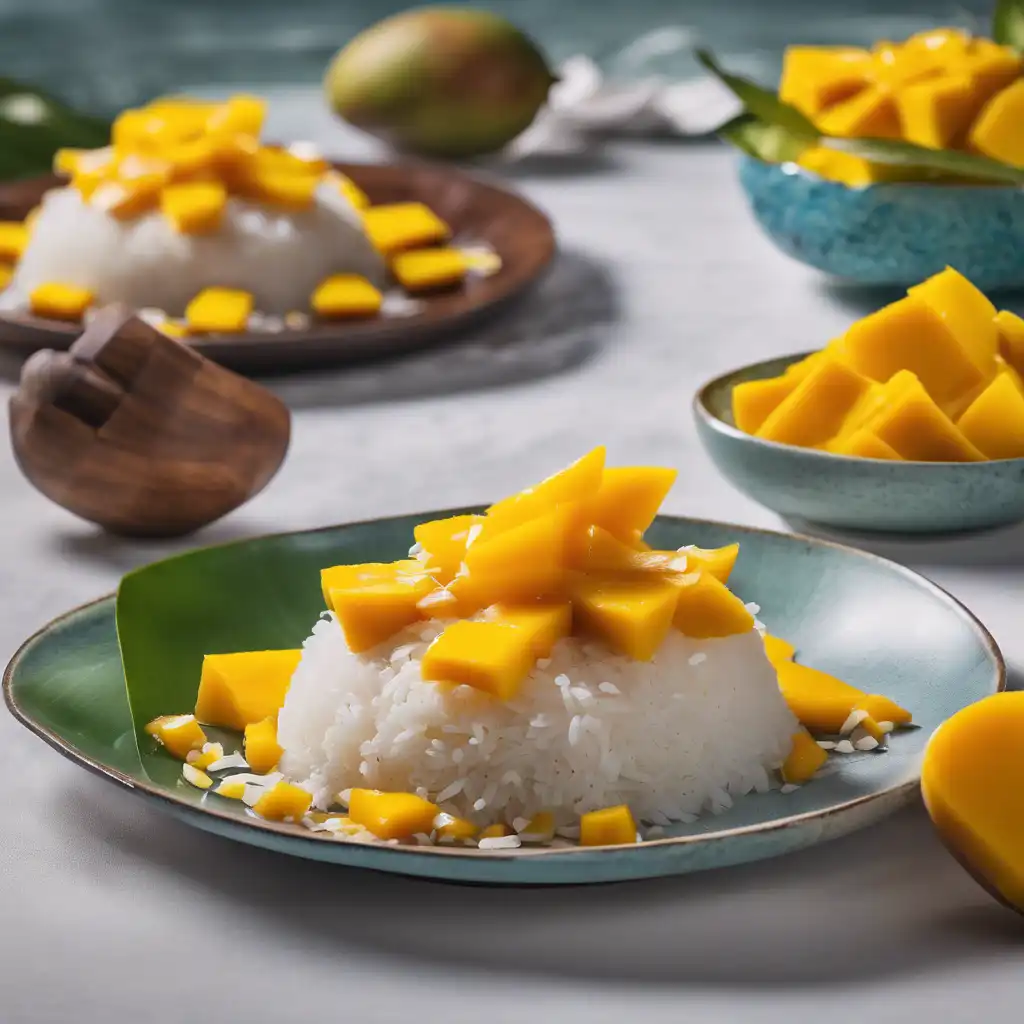 Sweet Rice with Mango