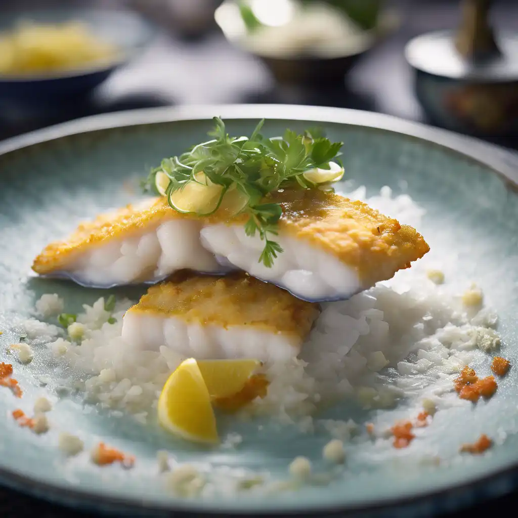 Battered Fish with Coconut Milk