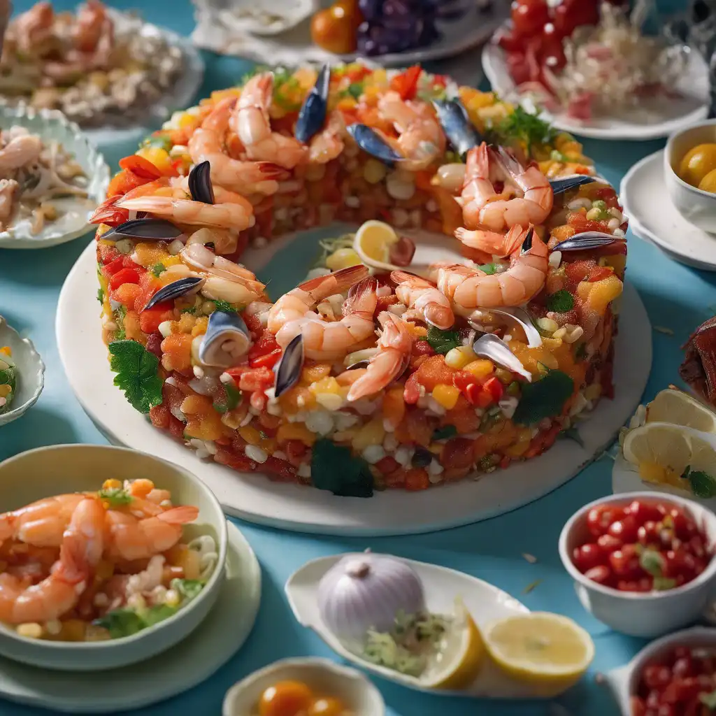 Seafood Fruit Cake