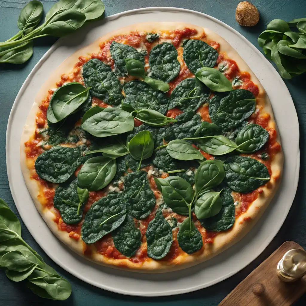 Spinach Pizza