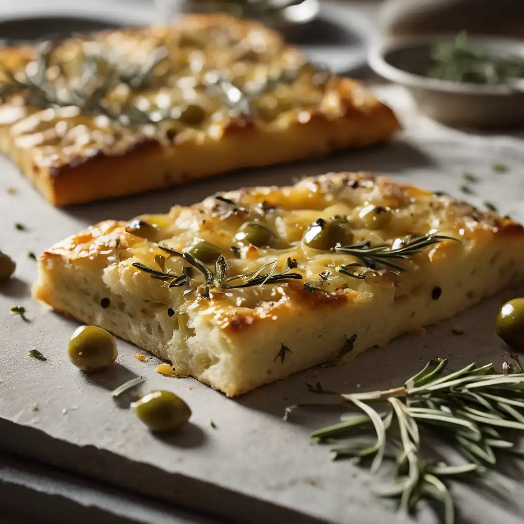 Olive and Onion Focaccia