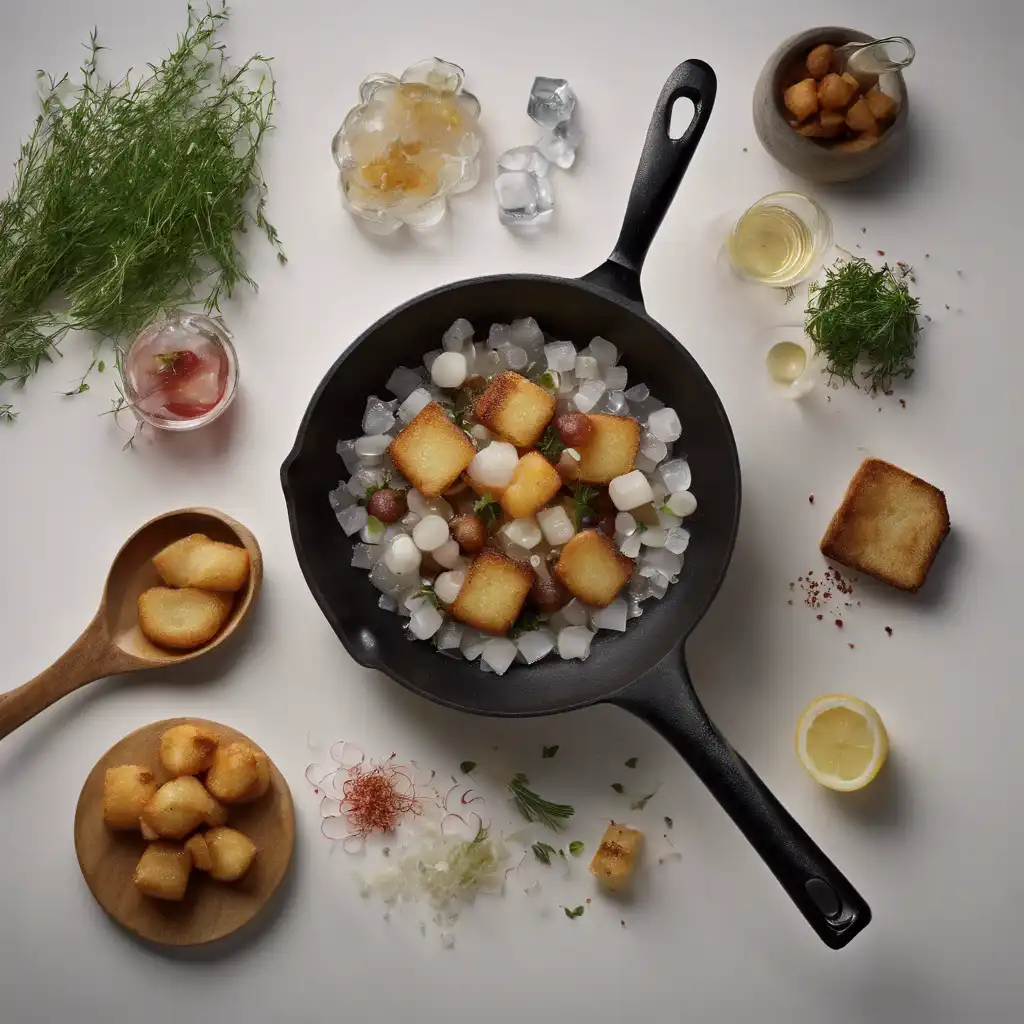 Water and Salt Vagem with Croutons