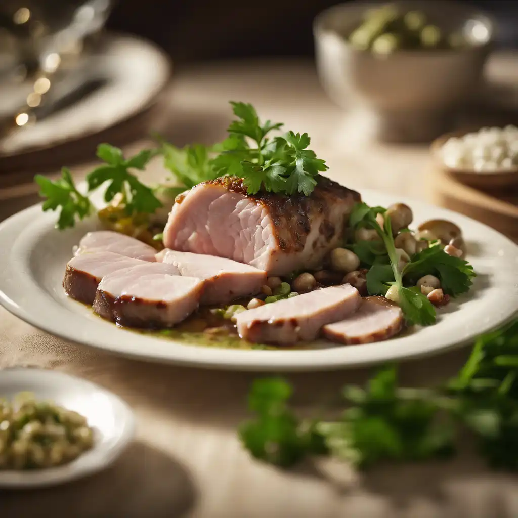 Pork Loin with Coriander