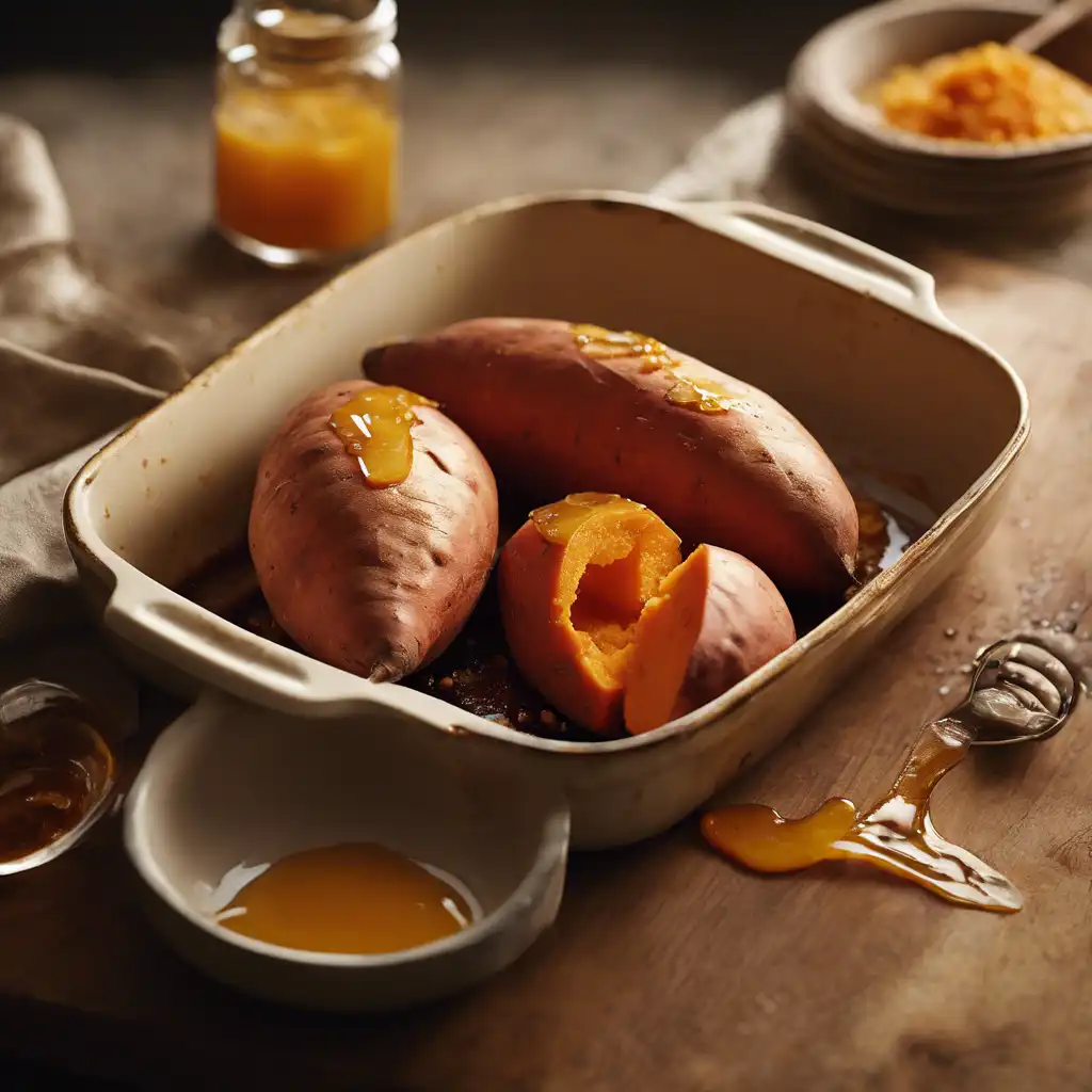 Sweet Potato with Honey