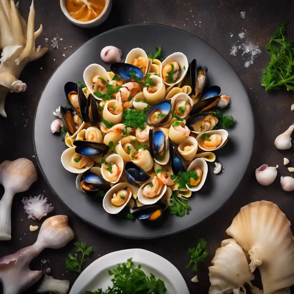 Conchiglie with Seafood