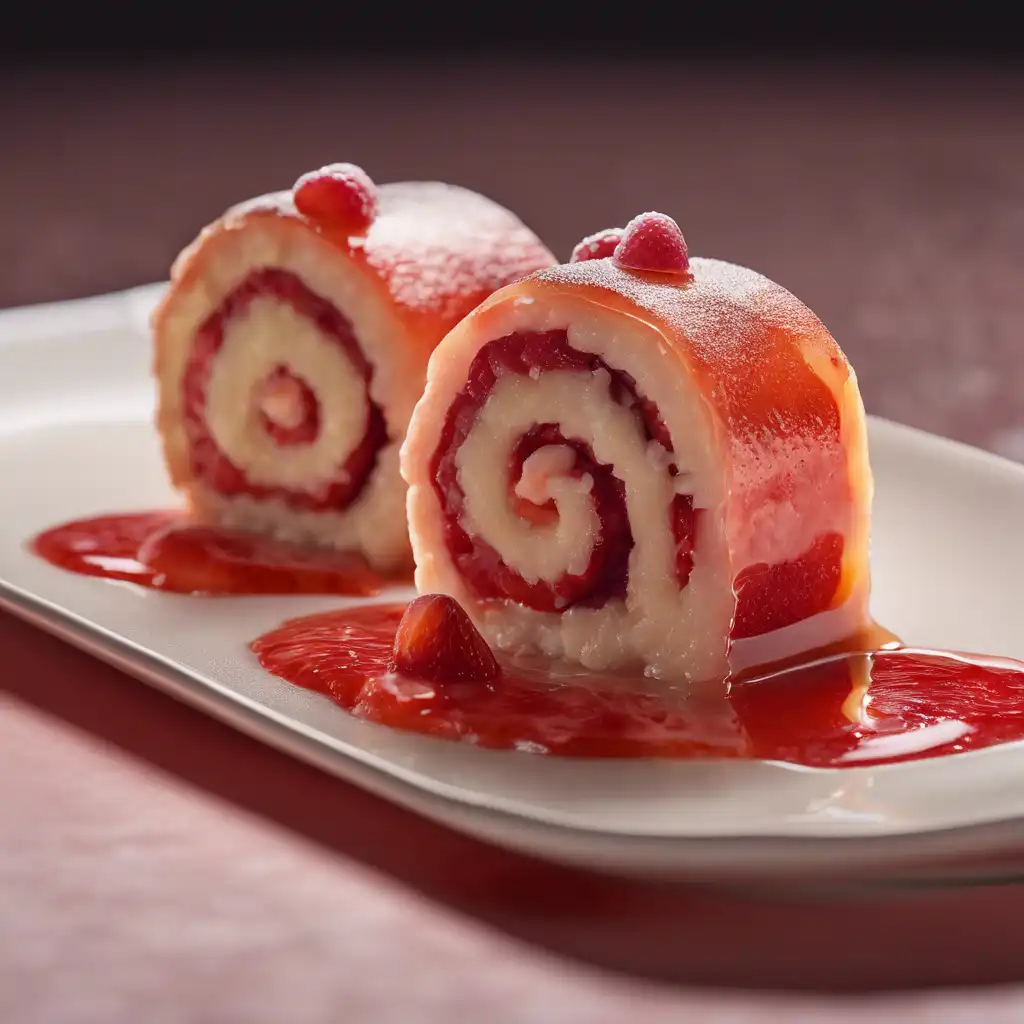 Foto de Strawberry Roll with Damascus Gelée