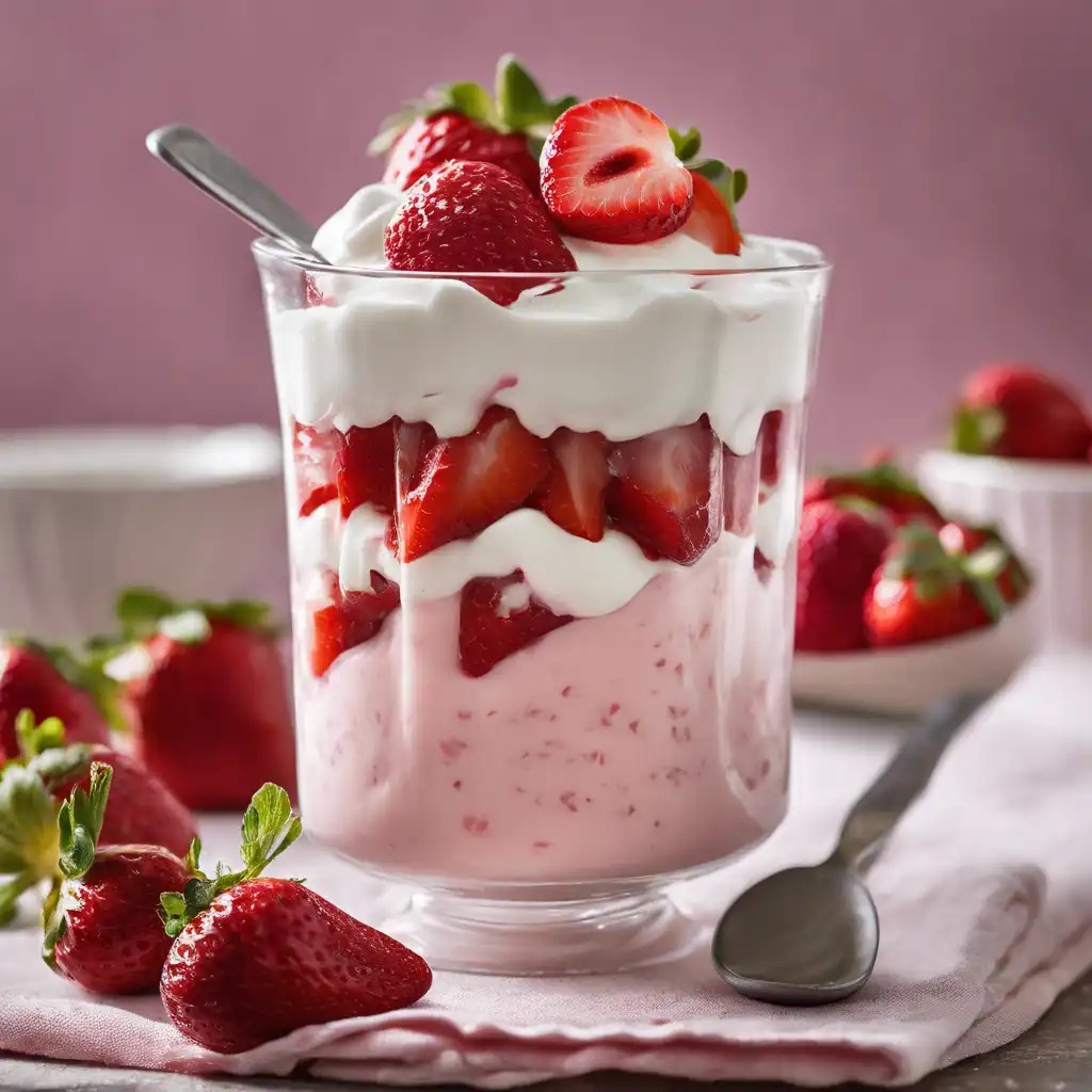 Fresh Strawberry Yogurt Parfait Recipe