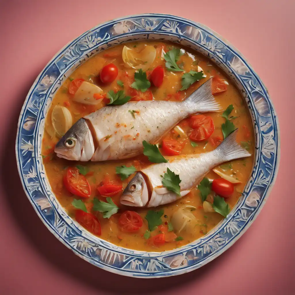 Fish Braised in Coconut Milk