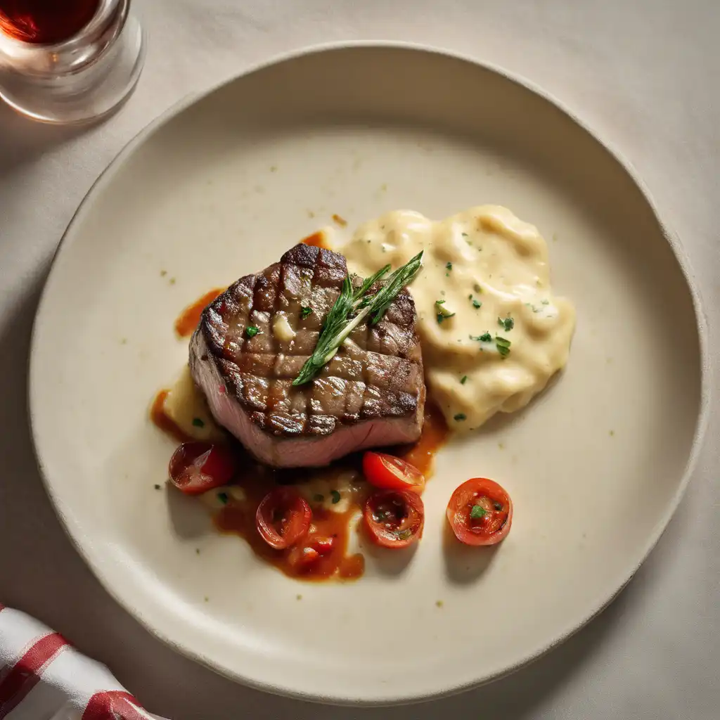 Creamy Filet with Garlic Butter