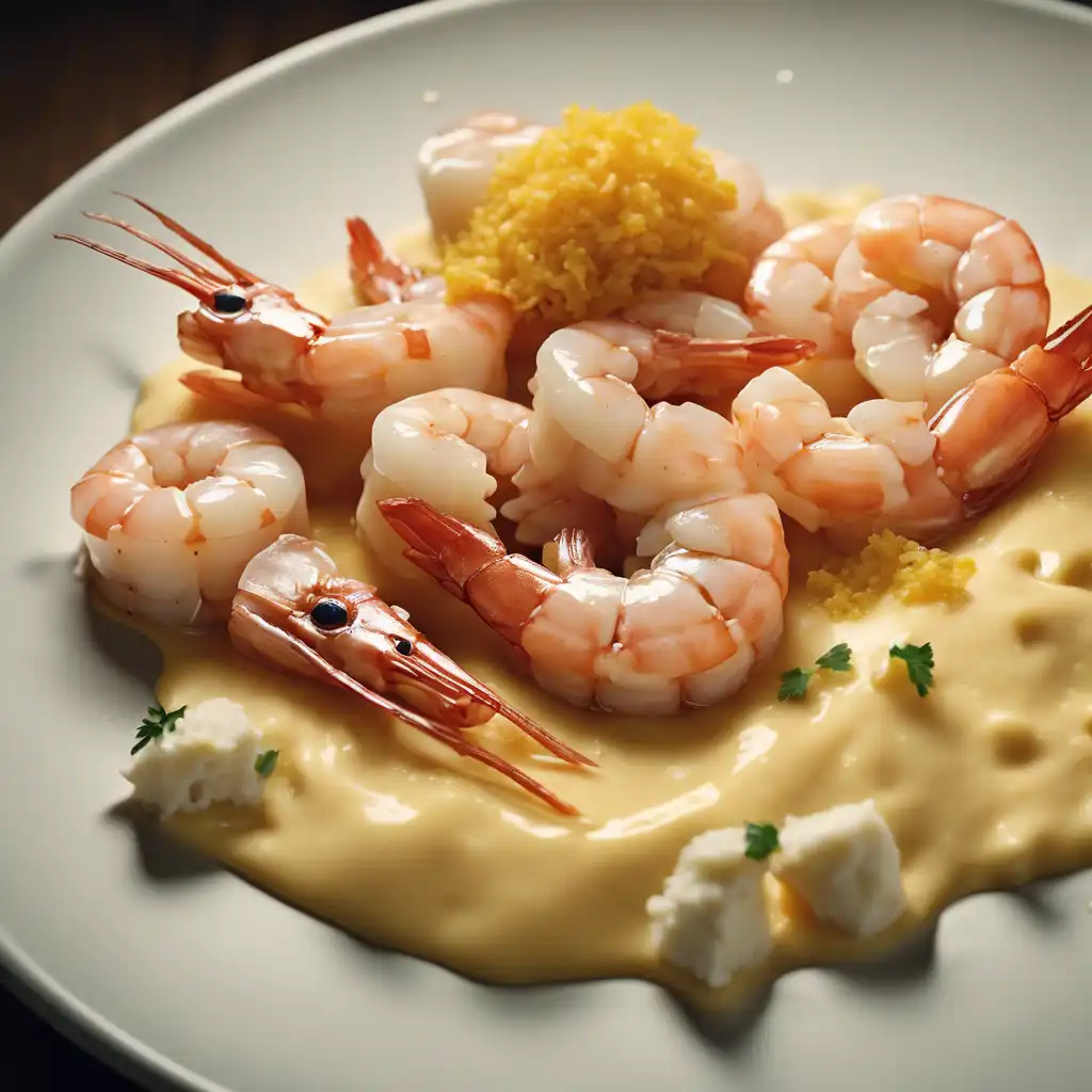 Shrimp with Cheese