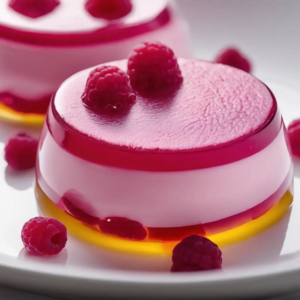 Raspberry Yogurt Gelatin