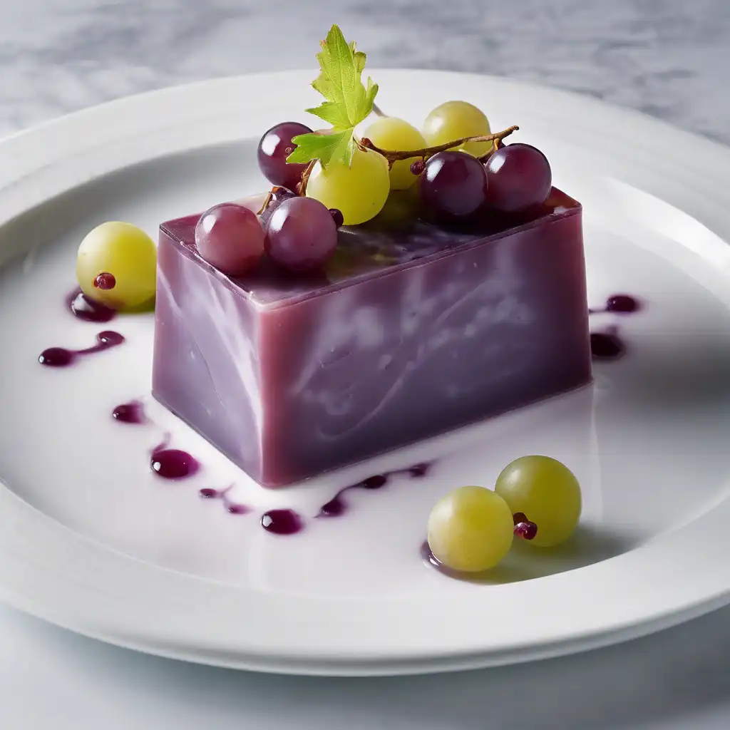 Frozen Grape Terrine