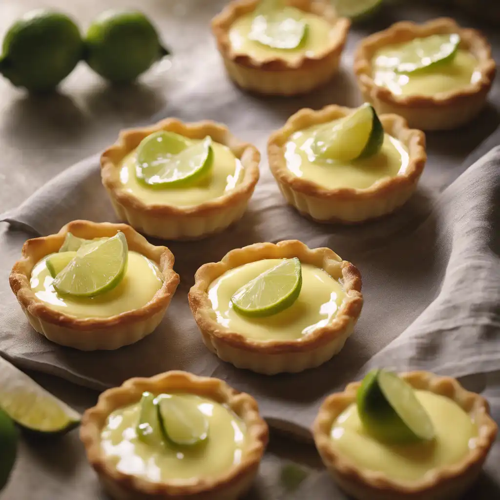 Cream Tarts with Lime