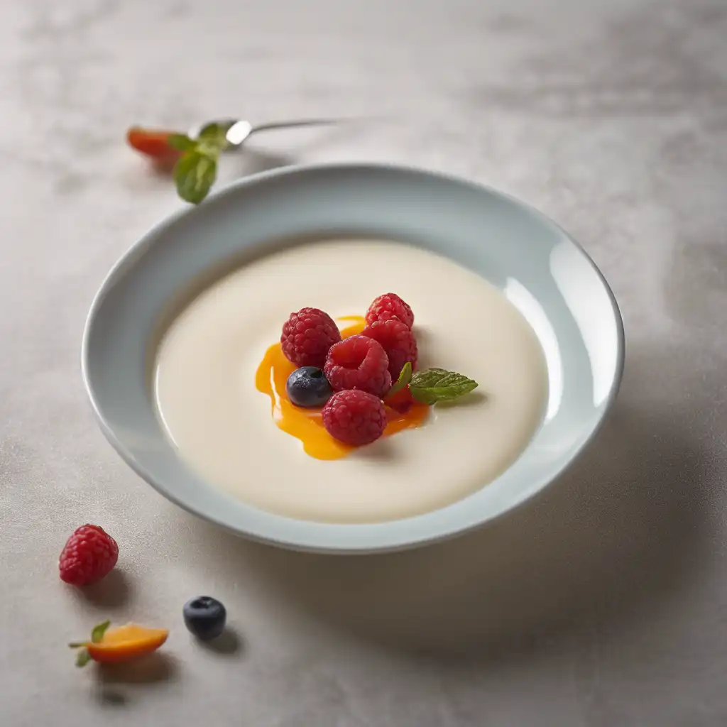 Damasco Yogurt Panna Cotta