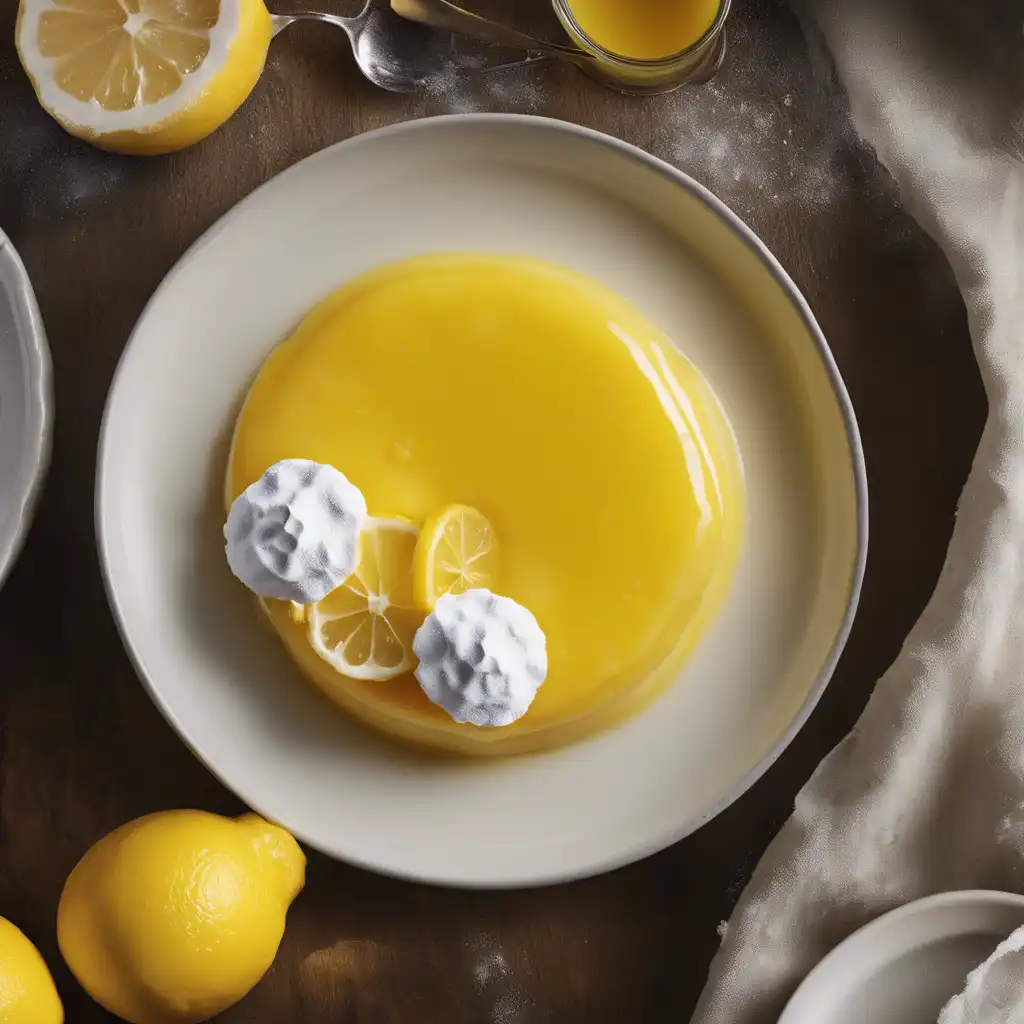 Lemon Pudding to the Oven