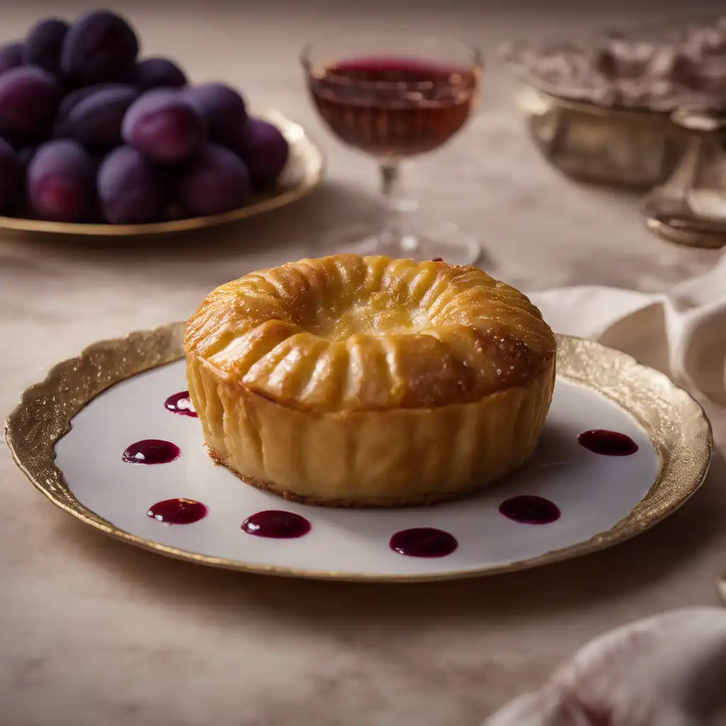 Foto de Rocambole with Plum Filling