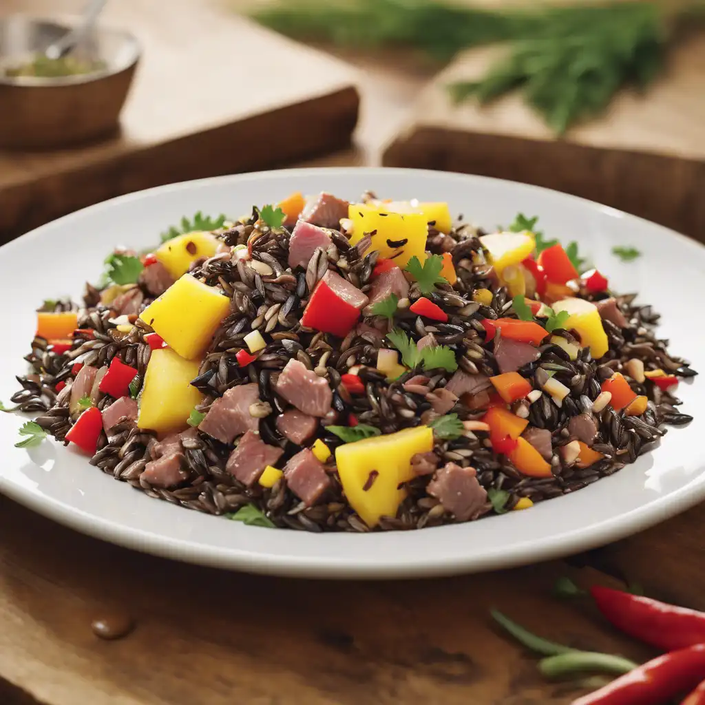 Wild Rice Salad with Canadian Beef