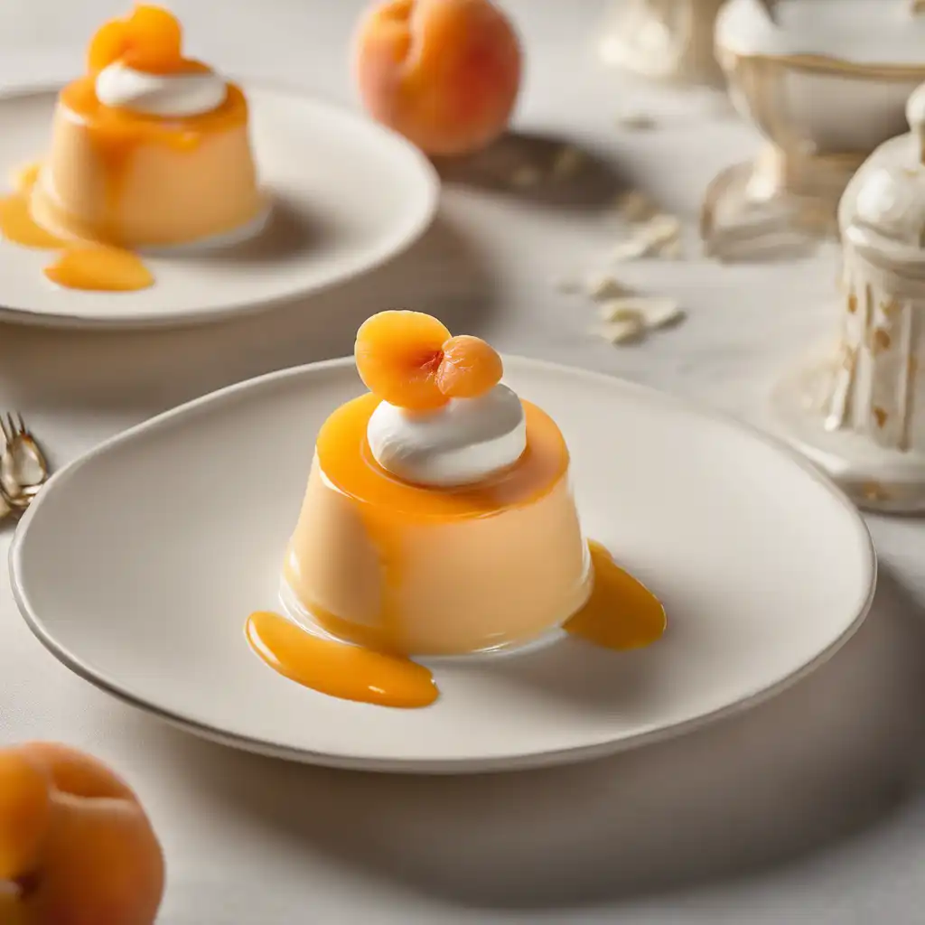 Creamy Apricot and Vanilla Dessert