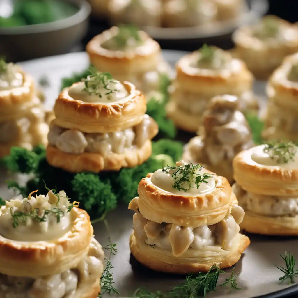 Crab Cream-Filled Vol-au-Vent