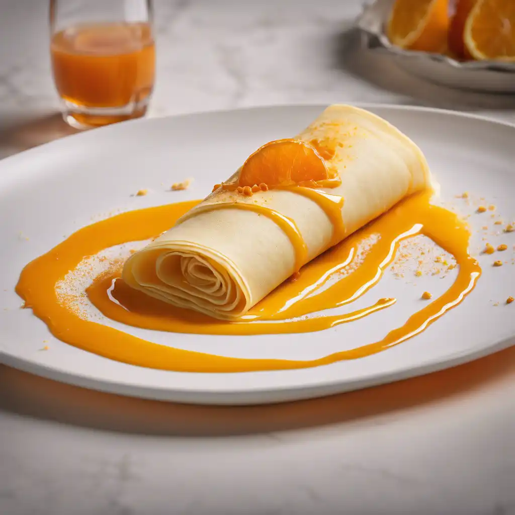 Orange Liquor Crepe