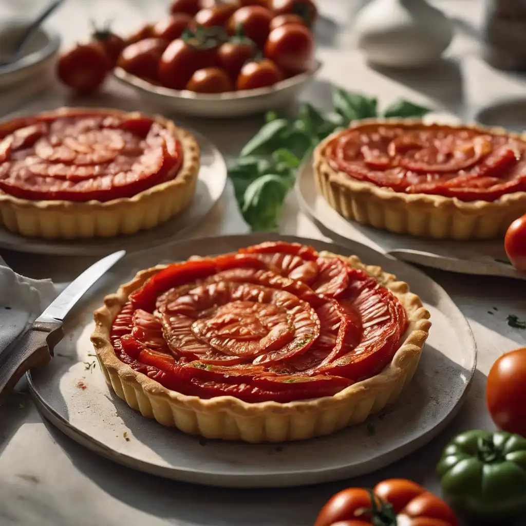 Tomato Filled Tart