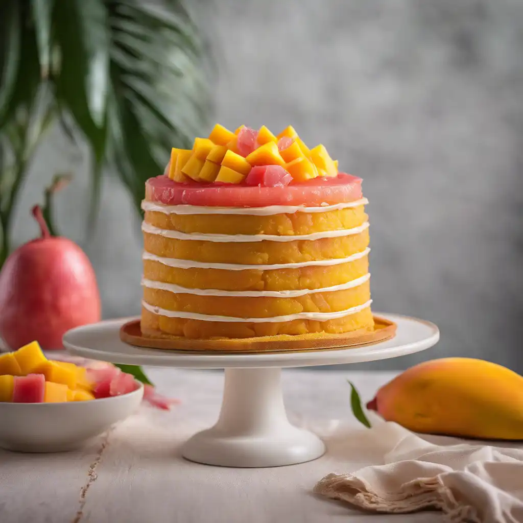 Mango and Guava Cake