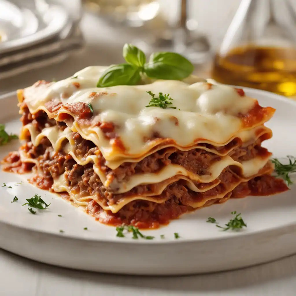 Beef Lasagna Bolonhesa