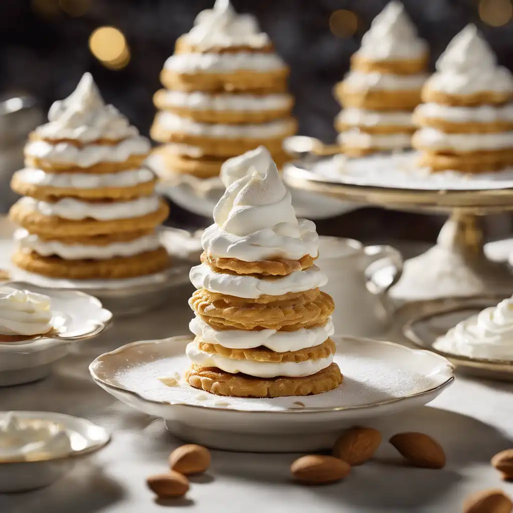 Almond Biscuit with Chantilly Cream