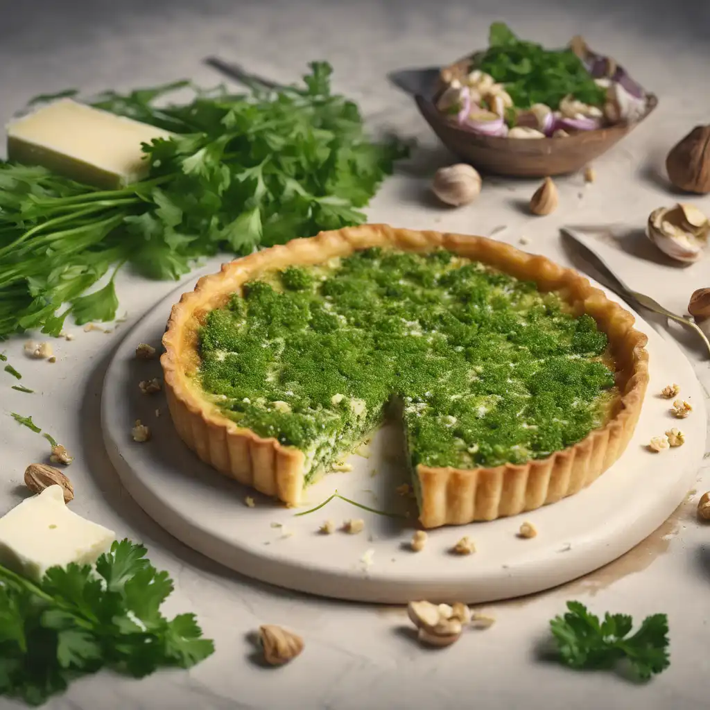 Minced Parsley and Mina's Cheese Tart