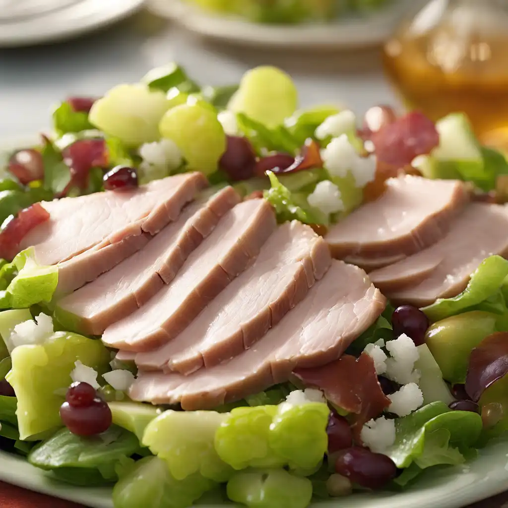 Smoked Turkey Breast Salad with Salt and Passum