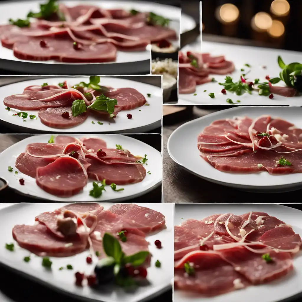 Thinly Sliced Beef Carpaccio