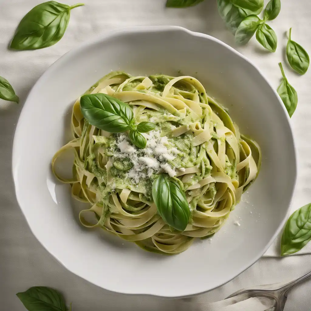 Pesto Fettuccini