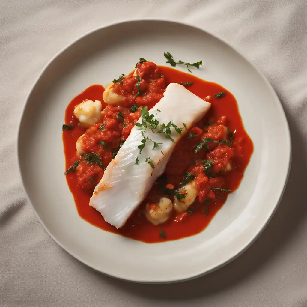 Florentine Cod with Tomato Sauce (Bacalhau à Florentina)