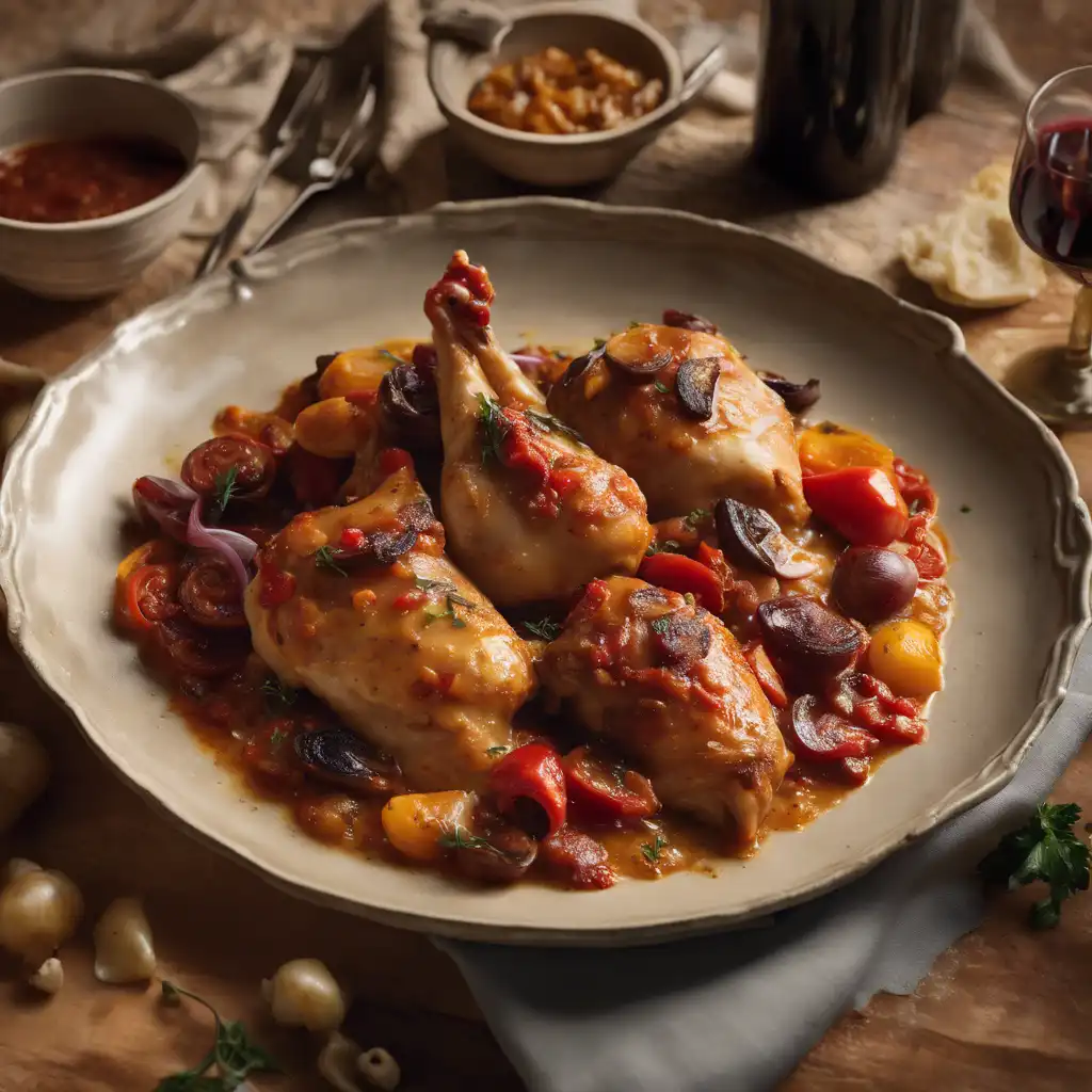 Hunting-Style Chicken (Pollo alla cacciatora)