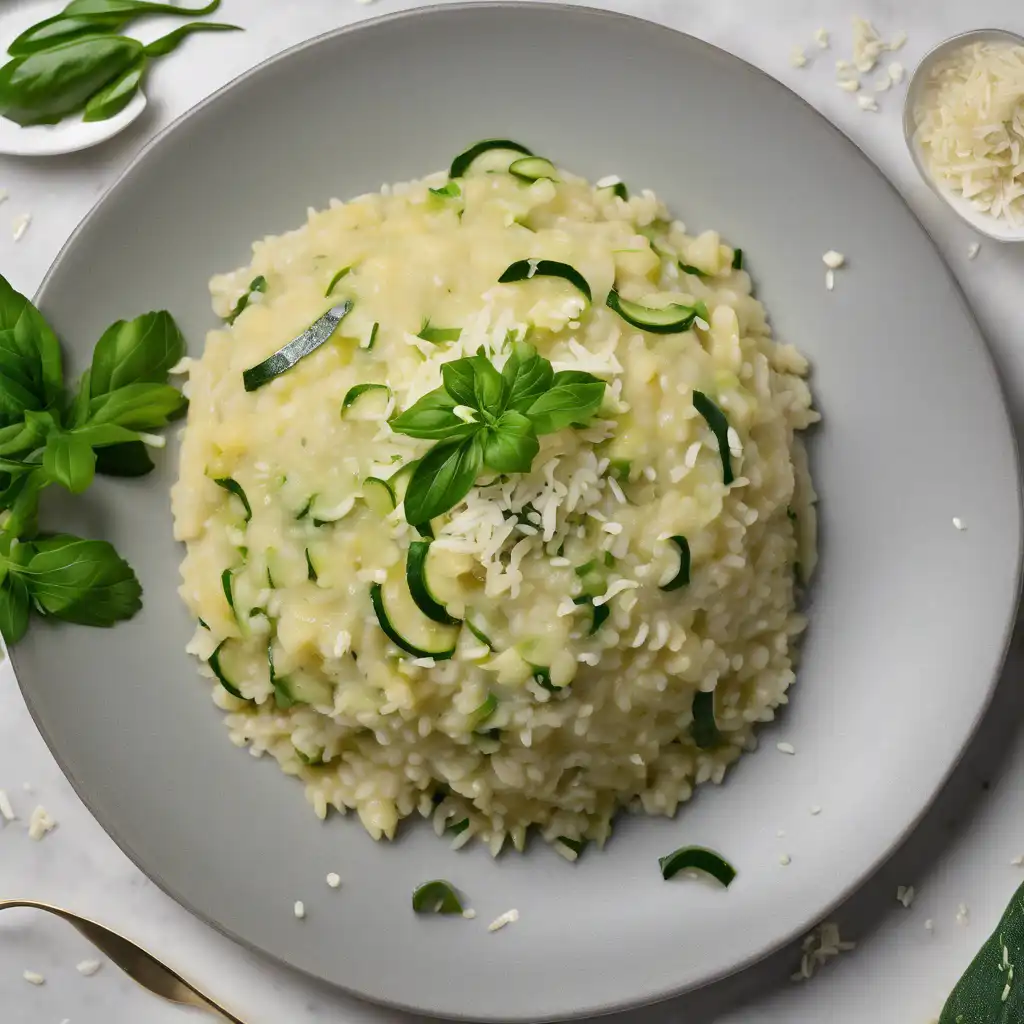 Zucchini Risotto ( Zucchini Risotto )